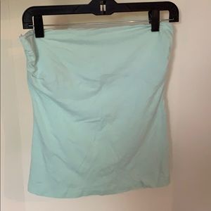 Seafoam green H&M tube top